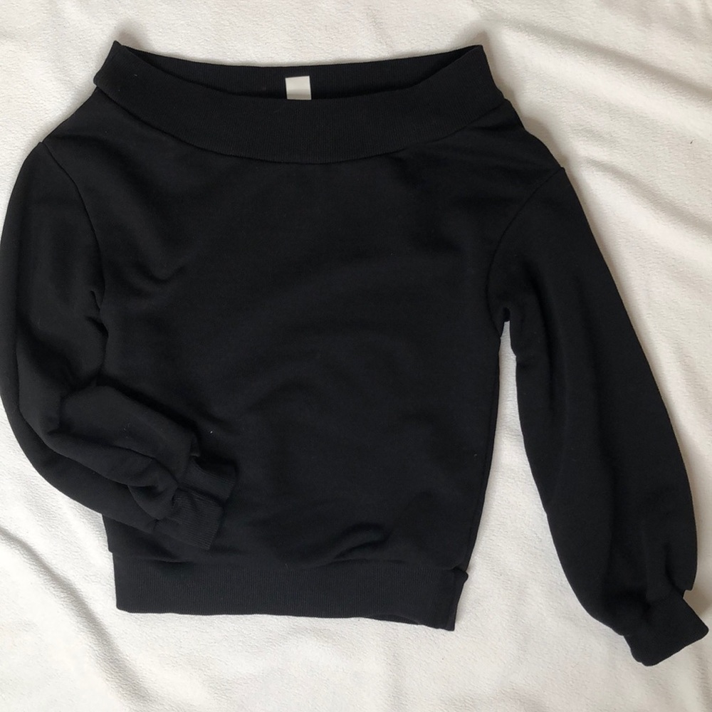 Off the shoulder sweater